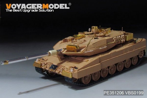 Voyager Model PE351206 Modern German Leopard 2A6 MBT w/CDN Boxes Basic (For RFM 5076) 1/35