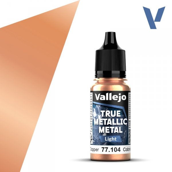Vallejo 77104 Ancient Copper - True Metallic Metal - Light 18ml