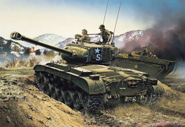 Dragon 6801 M26A-1 Pershing 1/35