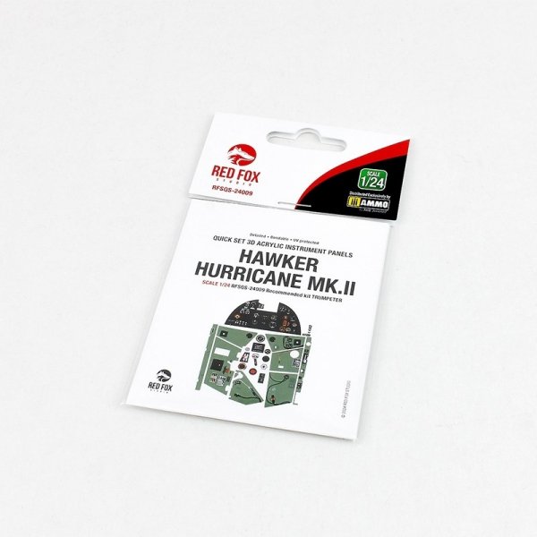 Red Fox Studio QS-24009 Hawker Hurricane Mk.II for Trumpeter kit 1/24