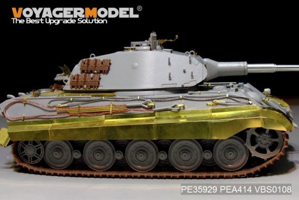 Voyager Model PE35929 WWII German King Tiger (Porsche Turret) For HOBBYBOSS 84530 1/35