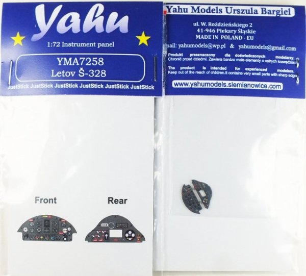 Yahu YMA7258 Letov S-328 (KP) 1:72