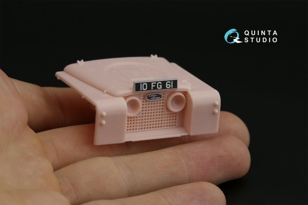 Quinta Studio QD35087 Land Rover 109 Pink Panther SAS 3D-Printed &amp; coloured Interior on decal paper (Tamiya) 1/35