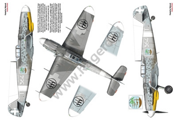 Kagero 7063 Messerschmitt Bf 109 G EN/PL