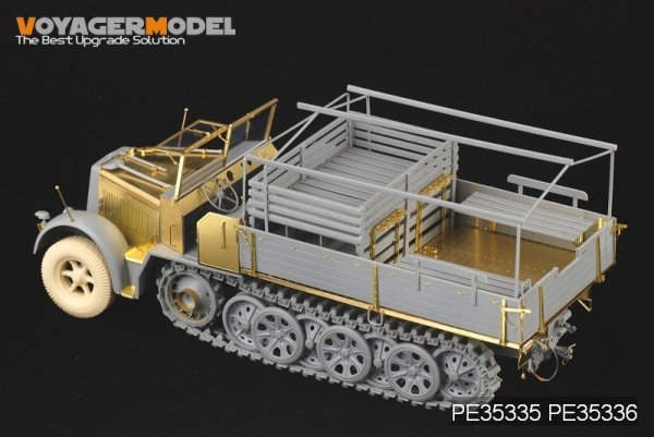 Voyager Model PE35335 WWII German Sd.Kfz.7 8t Late Production For DRAGON 6562 1/35