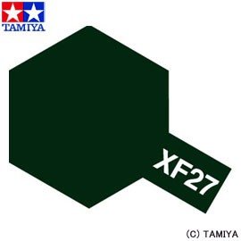 Tamiya XF27 Black Green (81727) Acrylic paint 10ml