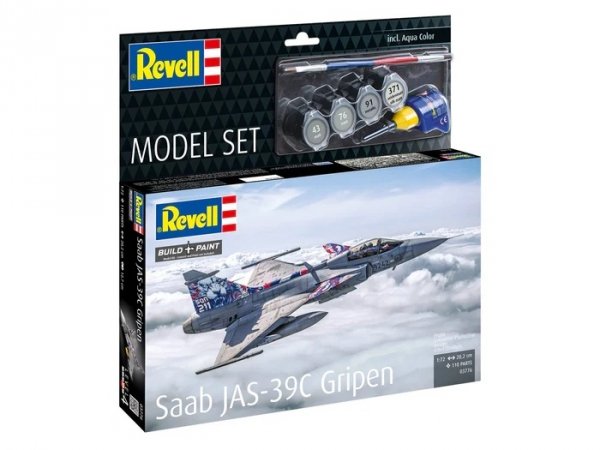 Revell 63776 Model Set Saab JAS-39C Gripen 1/72