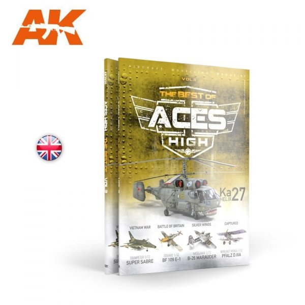 AK Interactive AK2926 THE BEST OF: ACES HIGH MAGAZINE – VOL2 English