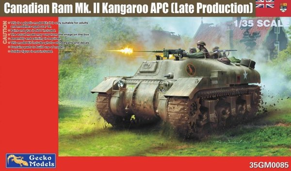 Gecko Models 35GM0085 Canadian Ram Mk II Kangaroo APC (Late Production) 1/35