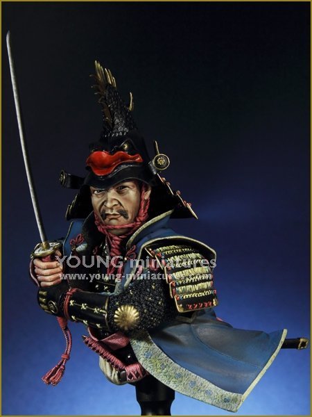 Young Miniatures YH1844 Daimyo Warlord 1650 1/10