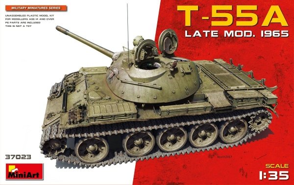 MiniArt 37023 T-55A LATE MOD. 1965 (1:35)