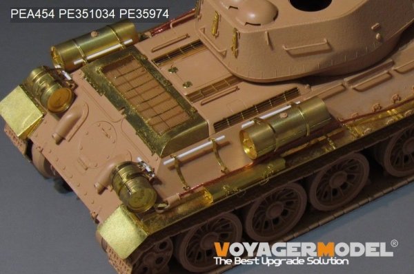Voyager Model PEA454 WWII Soviet tank exterior tanks and smoke gernerators (GP) 1/35