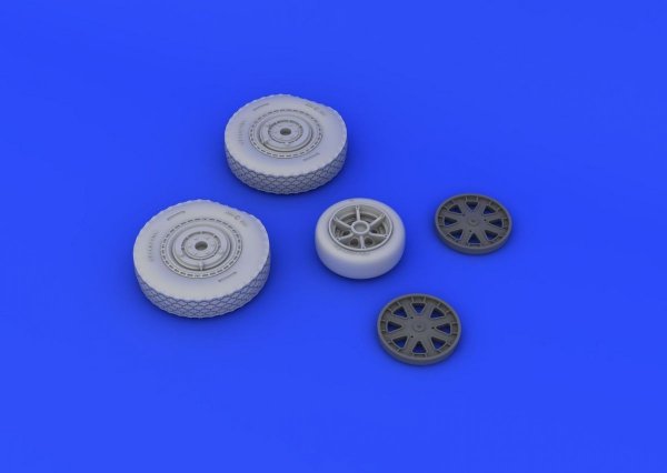 Eduard 648203 P-39 wheels late 1/48 (EDUARD)