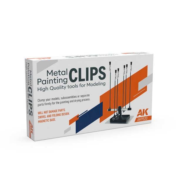 AK Interactive AK9520 METAL PAINTING CLIPS