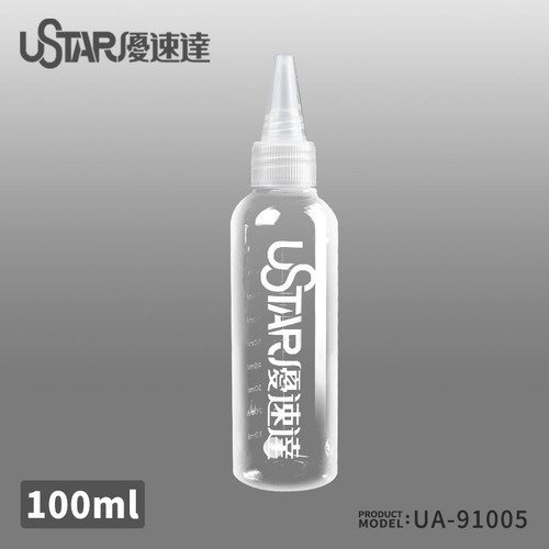 U-Star UA-91005 Paint Mixing Bottle 100 ml (6 pcs) / Butelka do mieszania farb 100 ml (6 szt.)