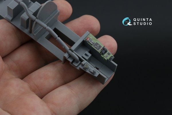 Quinta Studio QDS-48556 Bristol Beaufighter TF.Mk.X 3D-Printed &amp; coloured Interior on decal paper (Tamiya) (small version) 1/48