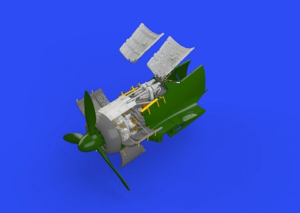 Eduard 672118 Fw 190A-5 engine &amp; fuselage guns EDUARD 1/72