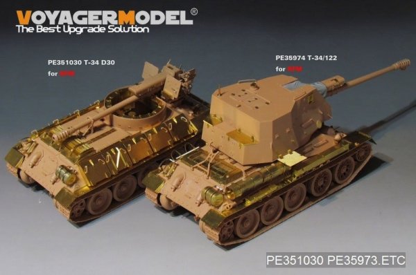 Voyager Model PE35974 T-34/85 &amp;T-34/122 Fenders For RFM 5013 1/35