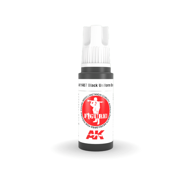 AK Interactive AK11407 Black Uniform Base 17ml