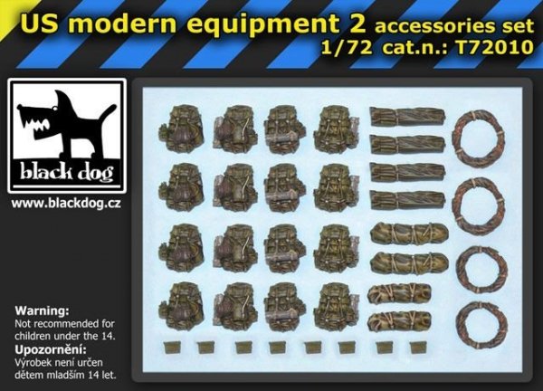 Black Dog T72010 US modern equipment 2 1/72