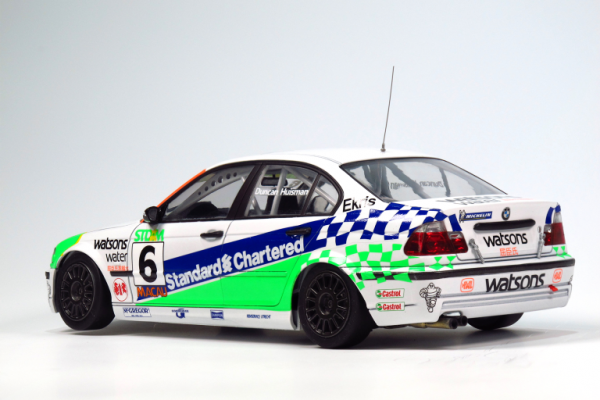 Nunu PN24041 BMW 320i E46 2001 Macau Gear Race Winner 1/24