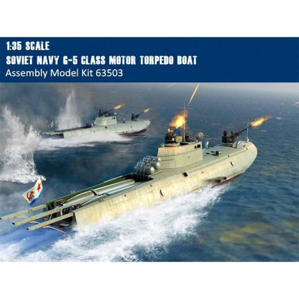 I Love kit 63503 Soviet Navy G-5 Class Motor Torpedo Boat 1/35