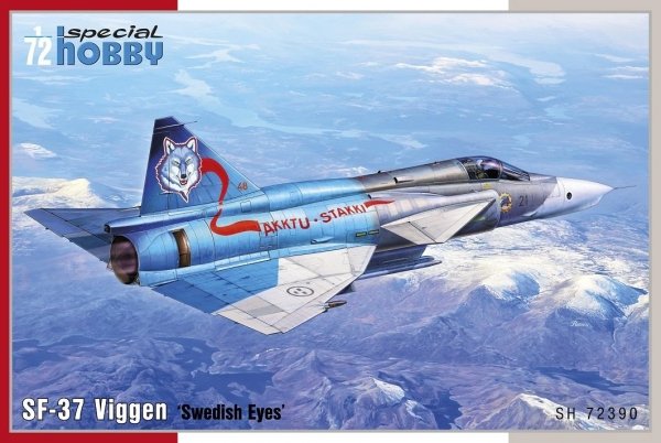 Special Hobby 72390 SF-37 Viggen 'Swedish Eyes 1/72