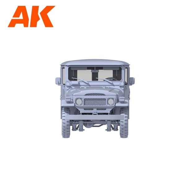 AK Interactive AK35001 FJ43 SUV WITH HARD TOP 1/35