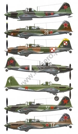 Kagero 7013 Ilyushin Il-2 AM-38 all models EN/PL