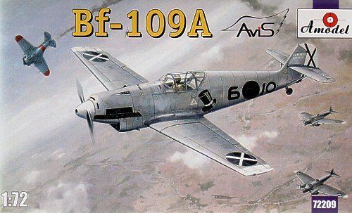 A-Model 72209 German fighter Messerschmitt Bf-109A (ex Avis) 1:72