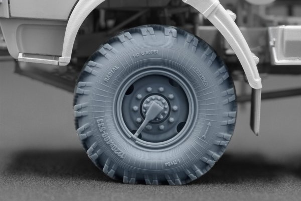 ScaleX WM 35008S Kamaz 4310 Sagged wheel set (for ICM) 1/35