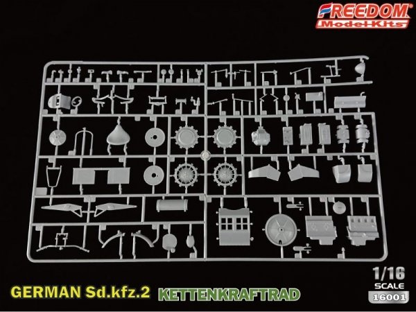 Freedom 16001 Sd.Kfz. 2 Kettenkraftrad Typ HK 101 1/16