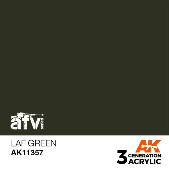 AK Interactive AK11357 LAF Green 17ml