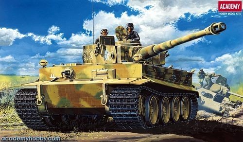 Academy 13239 Tiger I Early version with full interior 1:35