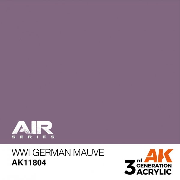 AK Interactive AK11804 WWI GERMAN MAUVE – AIR 17ml