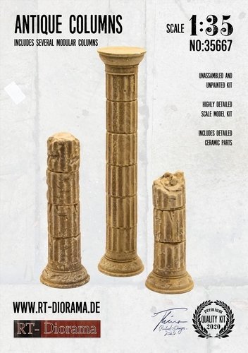 RT-Diorama 35667 Antique Columns 1/35