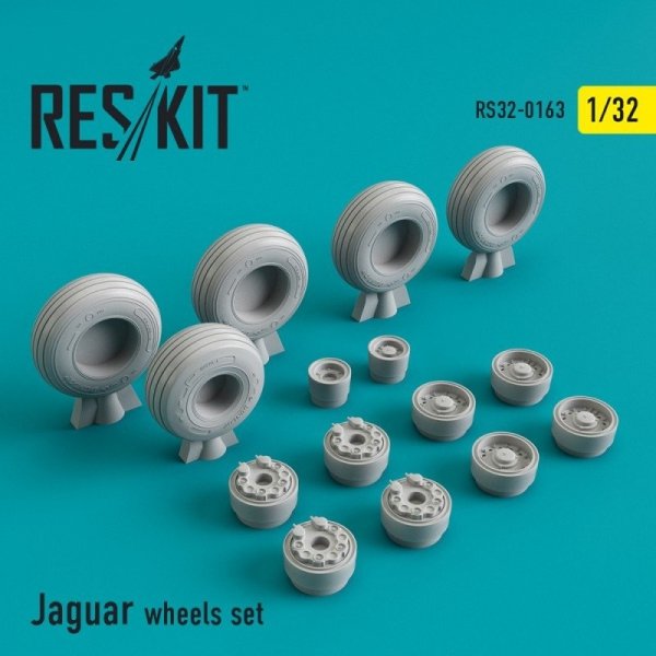 RESKIT RS32-0163 Sepecat Jaguar wheels set 1/32