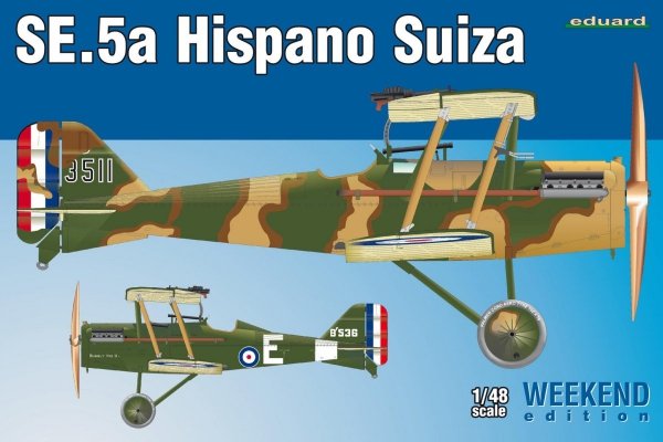 Eduard 8453 SE.5a Hispano Suiza 1/48