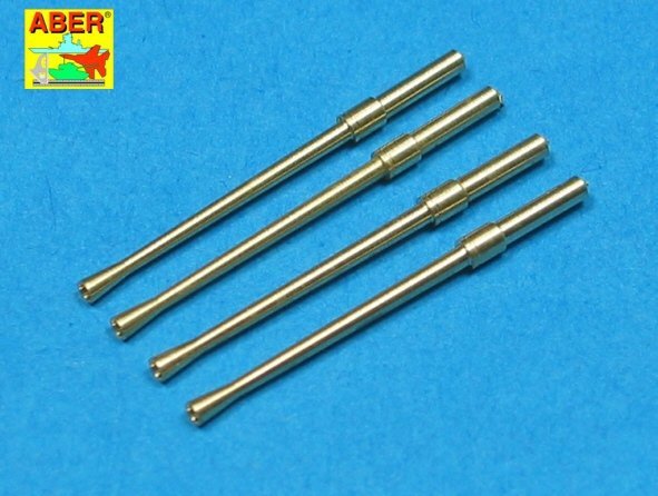 Aber A32014 Set of 4 barrels for Japanese 20 mm Type 99 aircraft machine cannons (1:32)