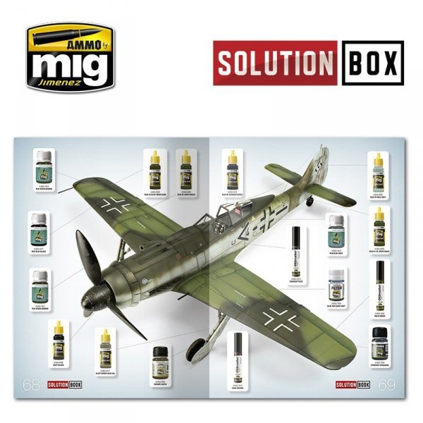 AMMO of Mig Jimenez 7702 WWII LUFTWAFFE LATE FIGHTERS SOLUTION BOX