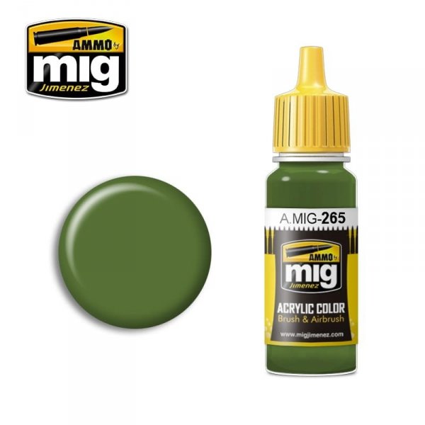 AMMO of Mig Jimenez 0265 - IJN Mitsubishi Green 17ml