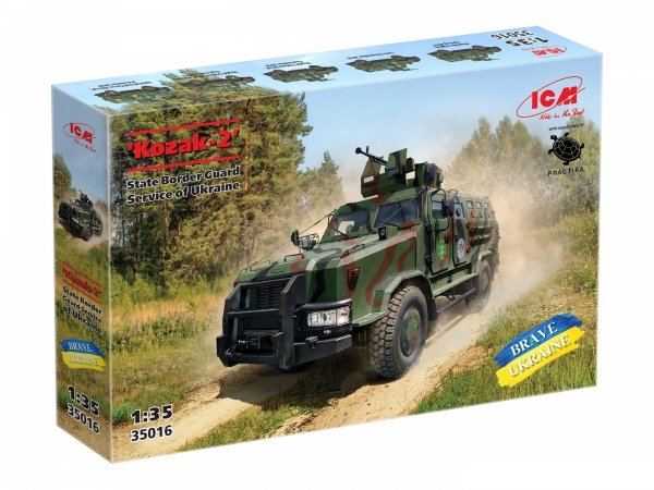 ICM 35016 Kozak-2 State Border Guard Service of Ukraine 1/35