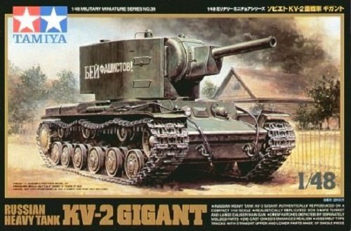 Tamiya 32538 Russian Heavy Tank KV-2 Gigant (1:48)
