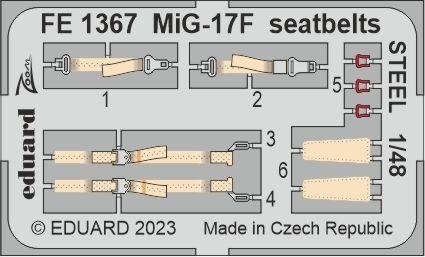 Eduard BIG49383 MiG-17F Ammo 1/48