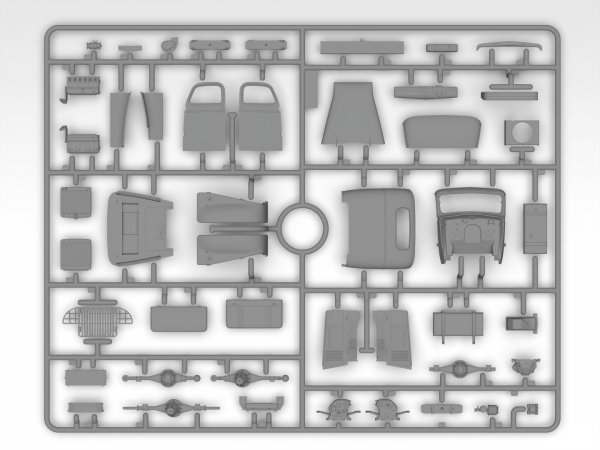 ICM 35586 WWII British Army Mobile Chapel 1/35