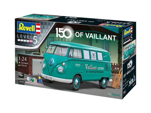 Revell 05648 150 years of Vaillant - VW T1 Bus Set 1/24