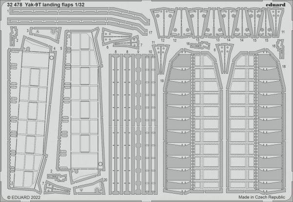 Eduard BIG33144 Yak-9T ICM 1/32