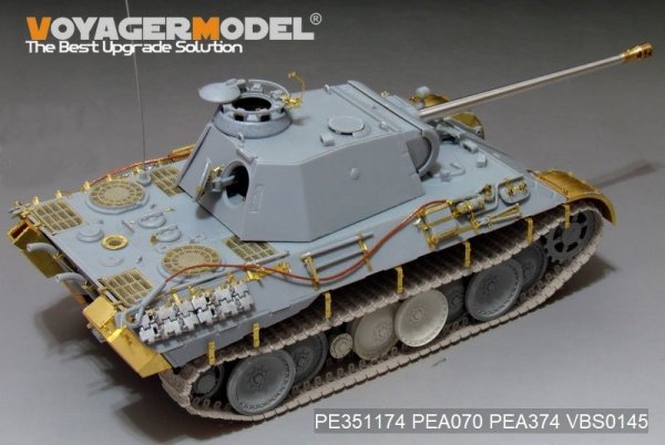 Voyager Model PE351174 WWII German Panther A early ver. Basic（For MENG TS-046）1/35