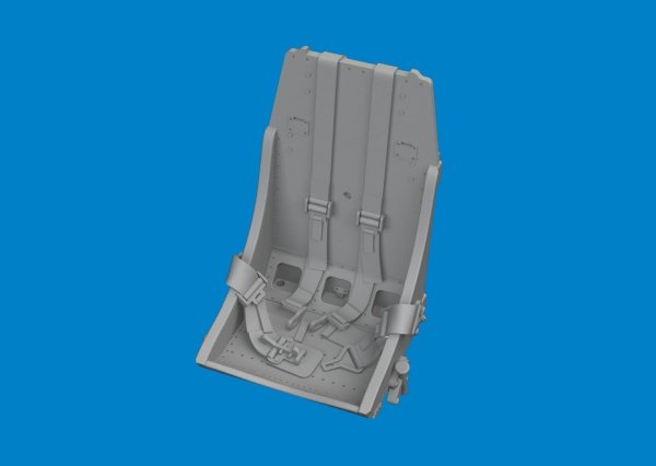 Eduard 6481040 P-51B/ C seat w/ integral belts Type 2 PRINT EDUARD 1/48
