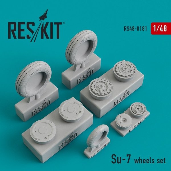 RESKIT RS48-0181 Su-7 wheels set 1/48